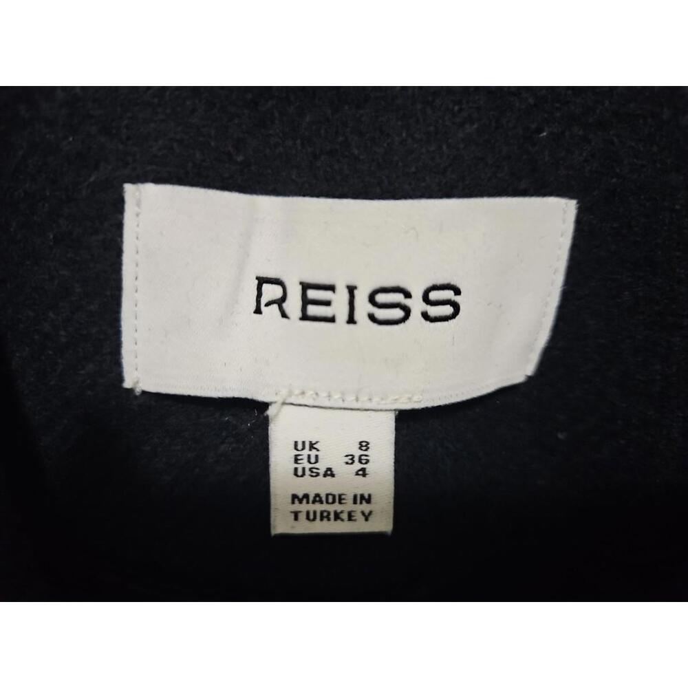NEW, REISS Florence Double Breasted Coat in Navy SZ US 4 #LT41 - Picture 11 of 11